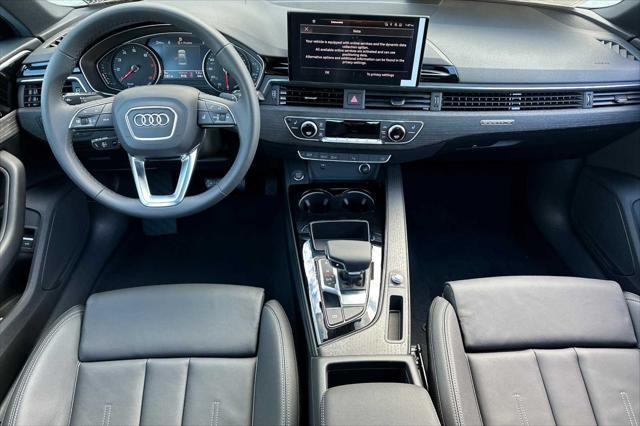 new 2025 Audi A4 car, priced at $48,075