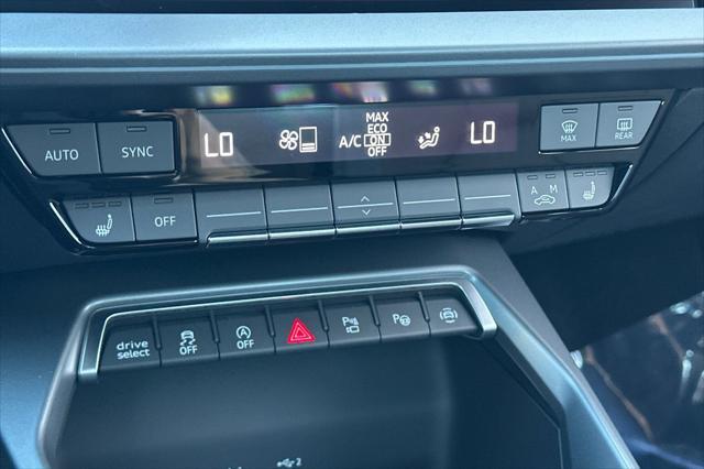 new 2025 Audi A3 car, priced at $43,540