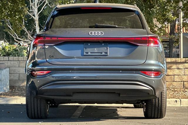 new 2025 Audi Q6 e-tron car, priced at $70,660