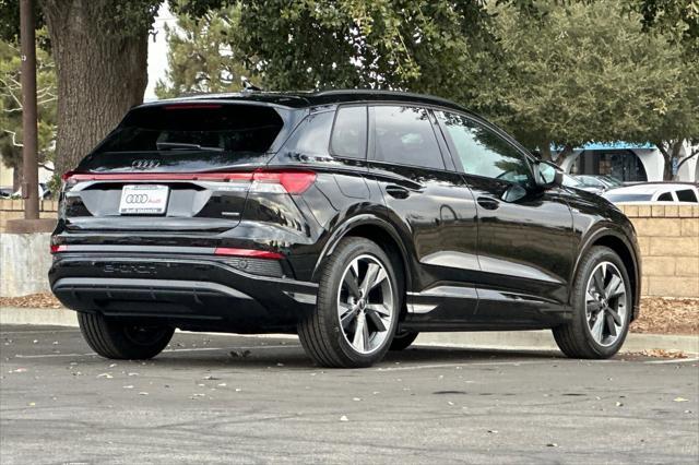 new 2025 Audi Q4 e-tron car, priced at $60,935