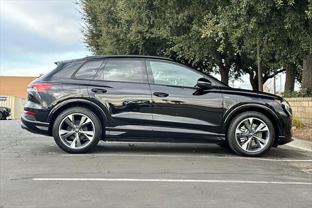 new 2025 Audi Q4 e-tron car, priced at $60,935