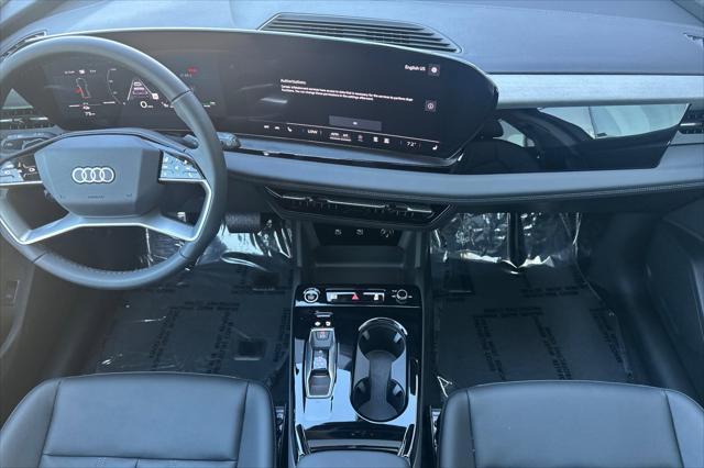 new 2025 Audi Q6 e-tron car, priced at $70,660