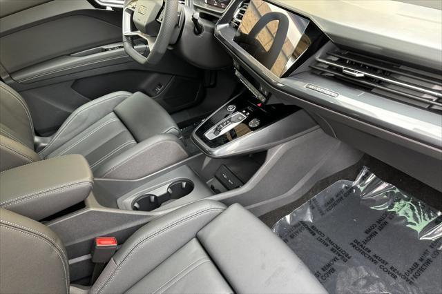 new 2025 Audi Q4 e-tron Sportback car, priced at $67,835