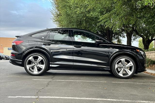 new 2025 Audi Q4 e-tron Sportback car, priced at $67,835
