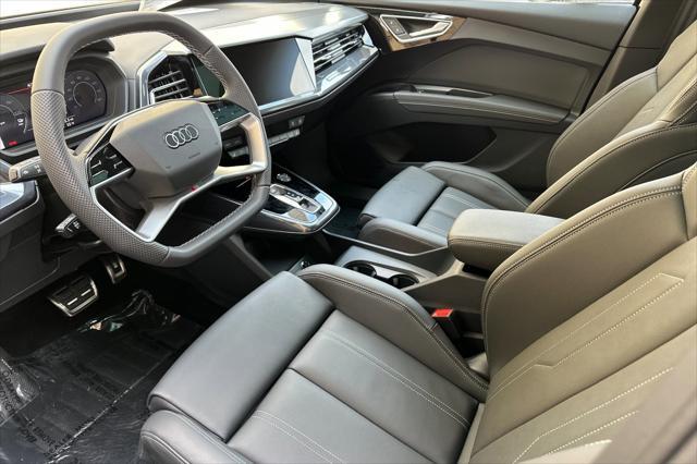 new 2025 Audi Q4 e-tron Sportback car, priced at $67,835