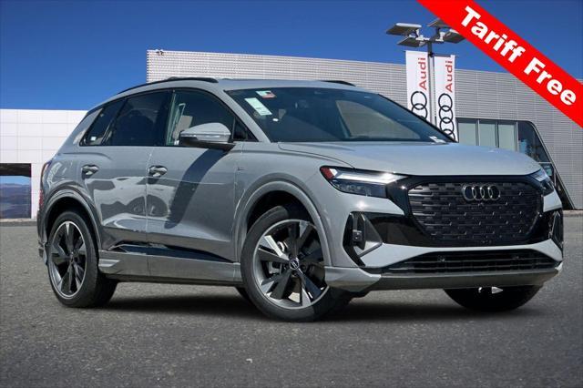 new 2025 Audi Q4 e-tron car, priced at $60,430