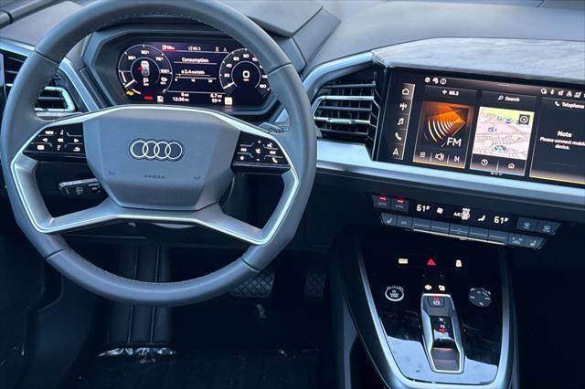 new 2025 Audi Q4 e-tron car, priced at $61,700