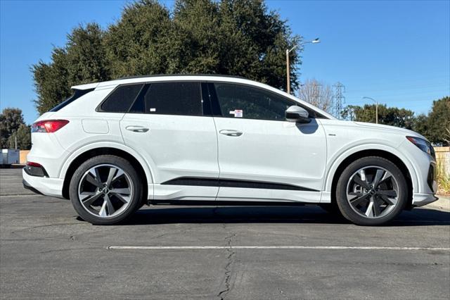 new 2025 Audi Q4 e-tron car, priced at $61,700