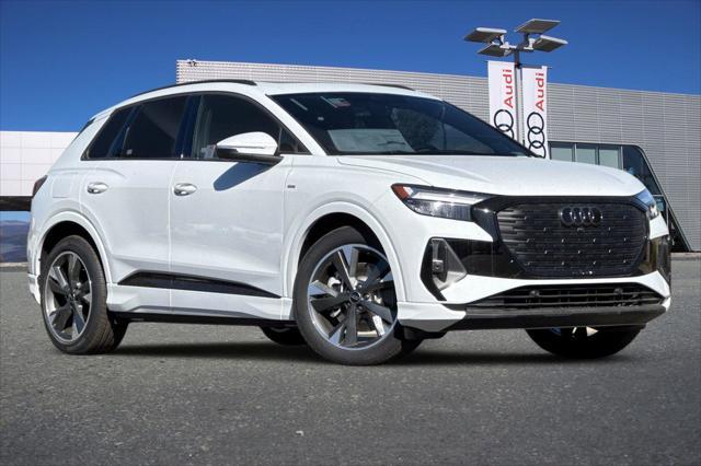 new 2025 Audi Q4 e-tron car, priced at $61,700