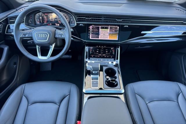 new 2025 Audi Q8 car, priced at $79,830