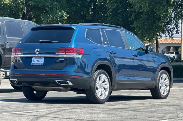 used 2021 Volkswagen Atlas car, priced at $24,295