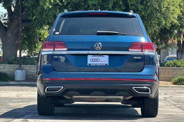 used 2021 Volkswagen Atlas car, priced at $24,295