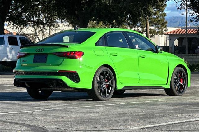 new 2024 Audi RS 3 car, priced at $70,495