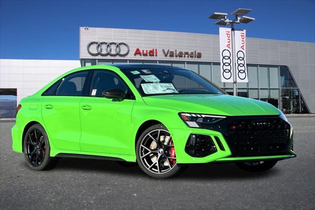 new 2024 Audi RS 3 car, priced at $70,495