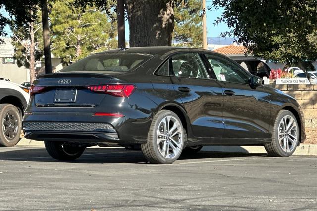 new 2025 Audi A3 car, priced at $43,540