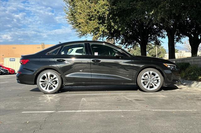 new 2025 Audi A3 car, priced at $46,335