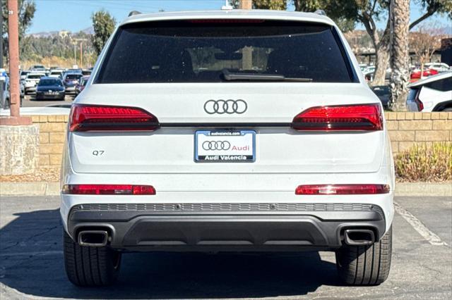 new 2025 Audi Q7 car, priced at $74,410