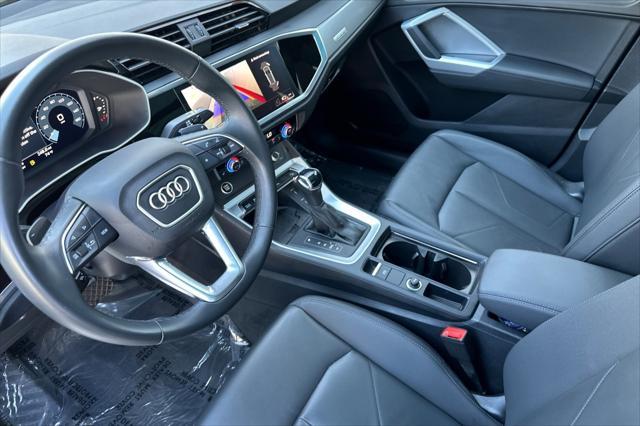 used 2024 Audi Q3 car, priced at $36,195