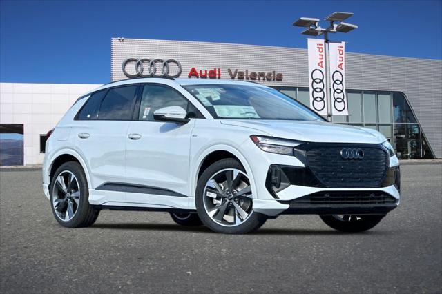 new 2025 Audi Q4 e-tron car, priced at $61,700