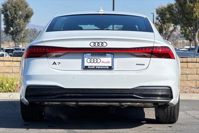 new 2025 Audi A7 car, priced at $82,435