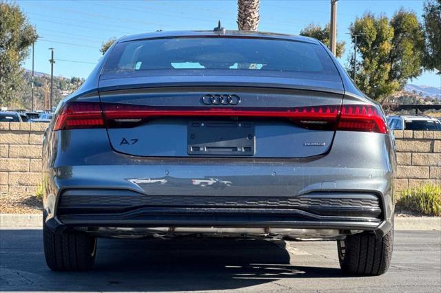 new 2025 Audi A7 car, priced at $82,435