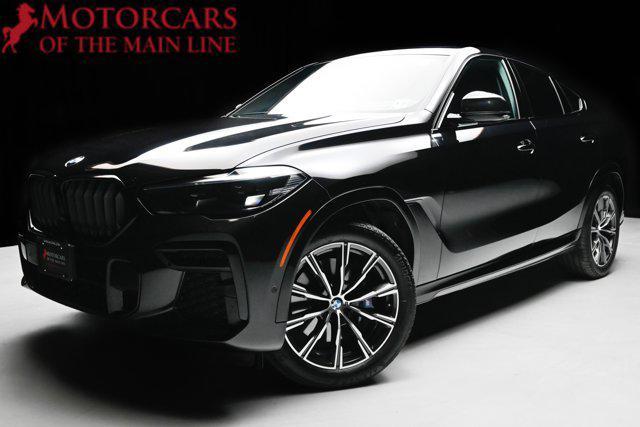 used 2022 BMW X6 car, priced at $49,950