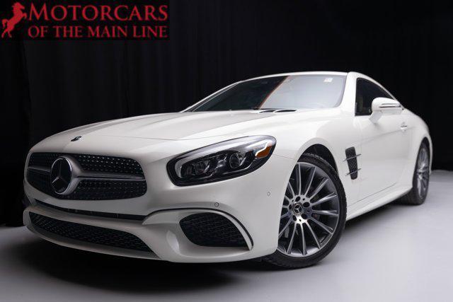 used 2020 Mercedes-Benz SL 550 car, priced at $79,950