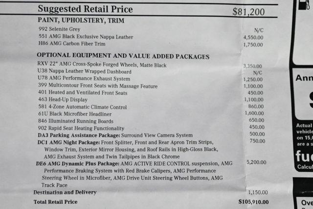 used 2023 Mercedes-Benz AMG GLE 53 car, priced at $75,950