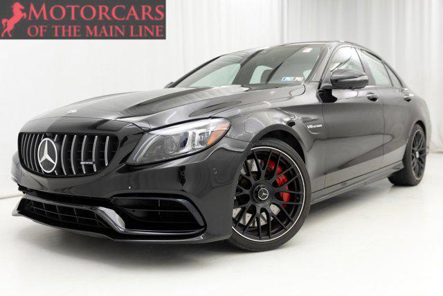 used 2020 Mercedes-Benz AMG C 63 car, priced at $65,950