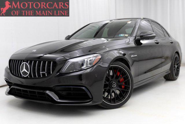 used 2020 Mercedes-Benz AMG C 63 car, priced at $65,950