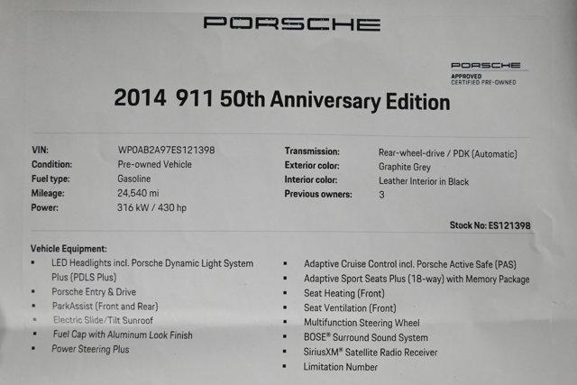 used 2014 Porsche 911 car, priced at $149,950