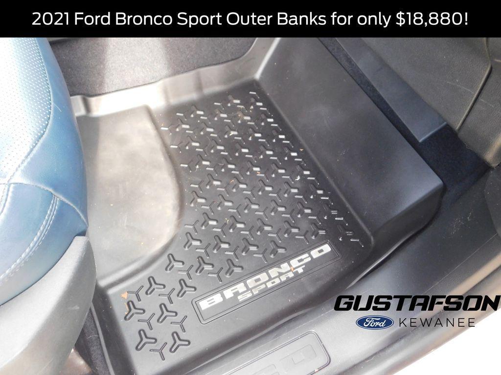 used 2021 Ford Bronco Sport car, priced at $18,880