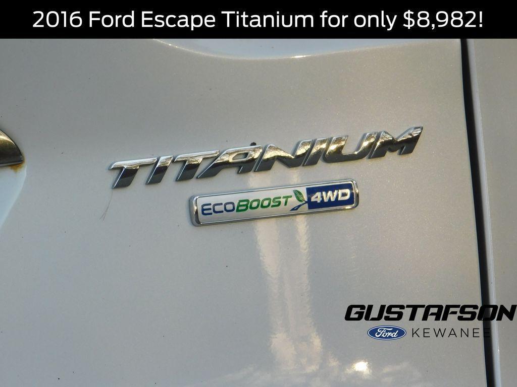 used 2016 Ford Escape car, priced at $8,982