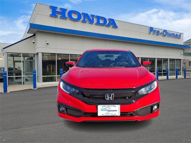 used 2020 Honda Civic car, priced at $13,595