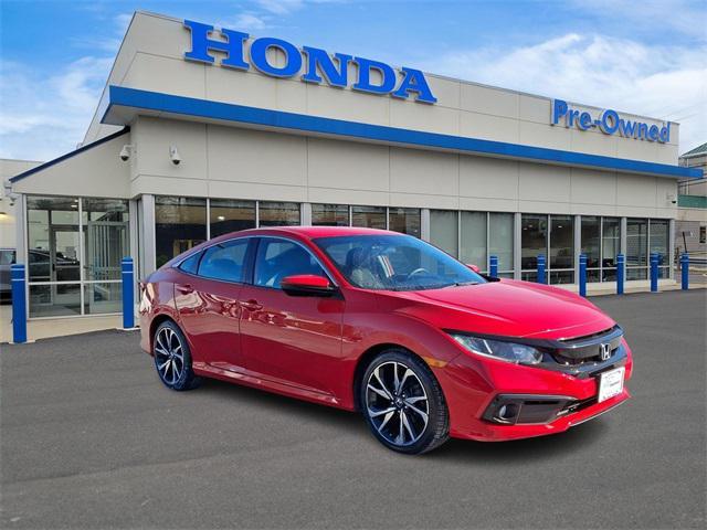 used 2020 Honda Civic car, priced at $13,595