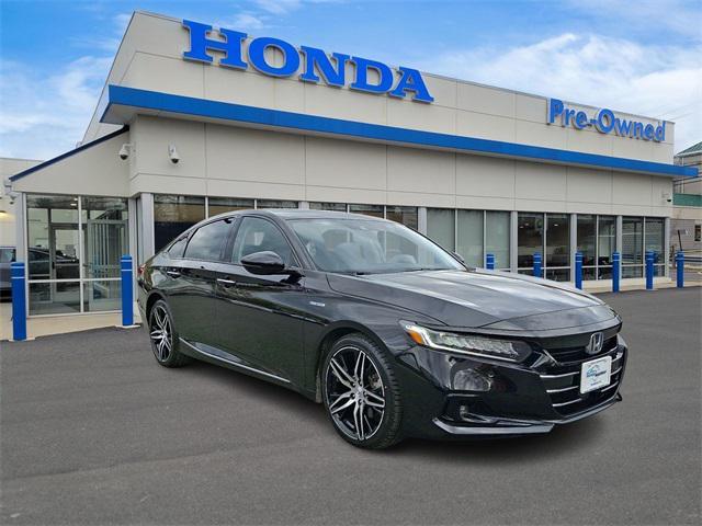 used 2021 Honda Accord Hybrid car, priced at $22,999