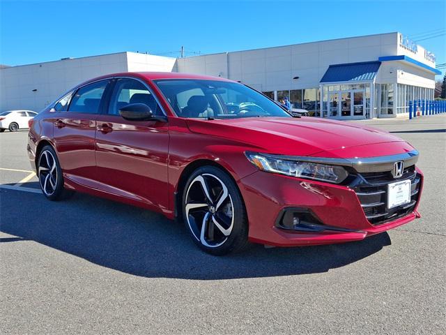 used 2022 Honda Accord car, priced at $27,498