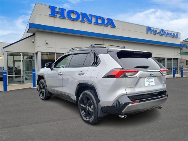 used 2021 Toyota RAV4 Hybrid car, priced at $24,495