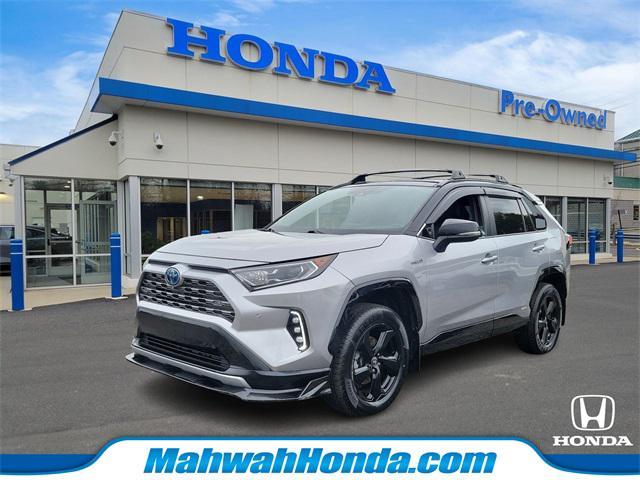 used 2021 Toyota RAV4 Hybrid car, priced at $24,495