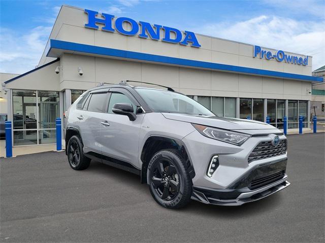 used 2021 Toyota RAV4 Hybrid car, priced at $24,495