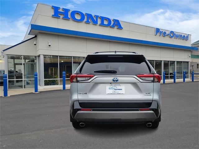 used 2021 Toyota RAV4 Hybrid car, priced at $24,495