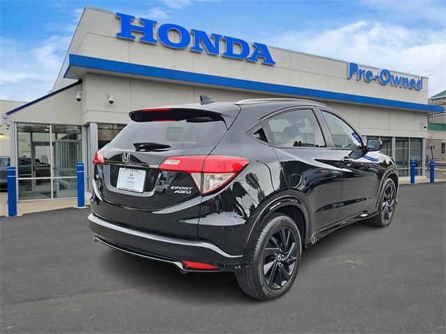 used 2021 Honda HR-V car, priced at $18,999