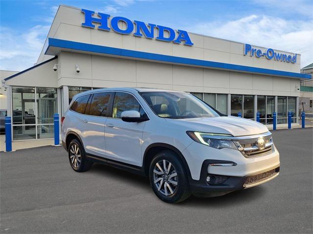 used 2021 Honda Pilot car, priced at $27,202