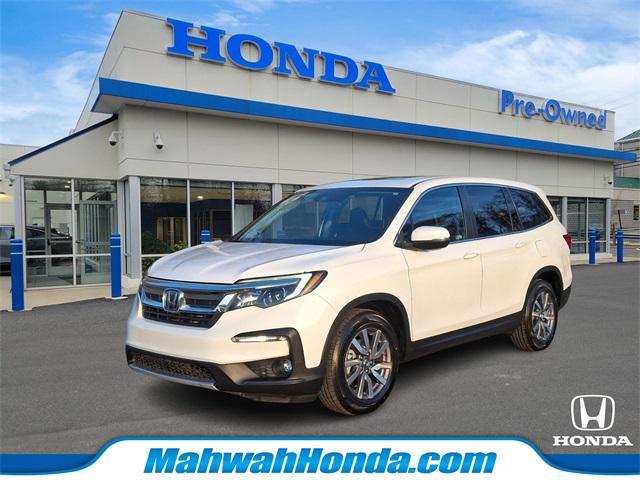 used 2021 Honda Pilot car, priced at $27,202