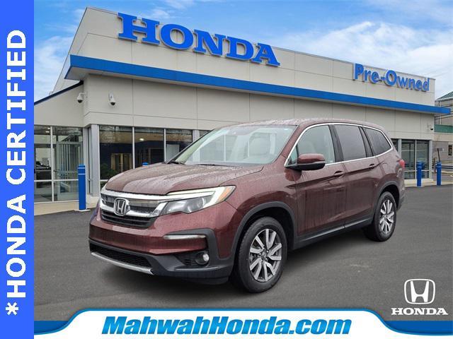 used 2021 Honda Pilot car, priced at $19,000