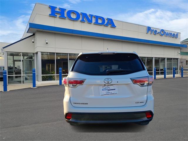 used 2015 Toyota Highlander car, priced at $18,000