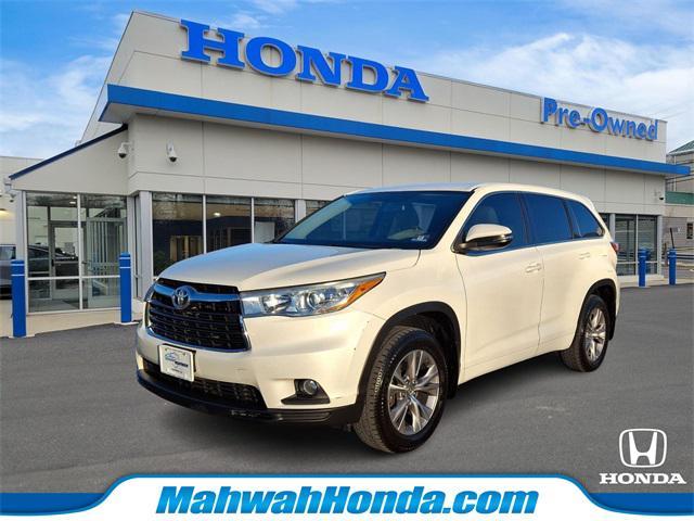 used 2015 Toyota Highlander car, priced at $18,000