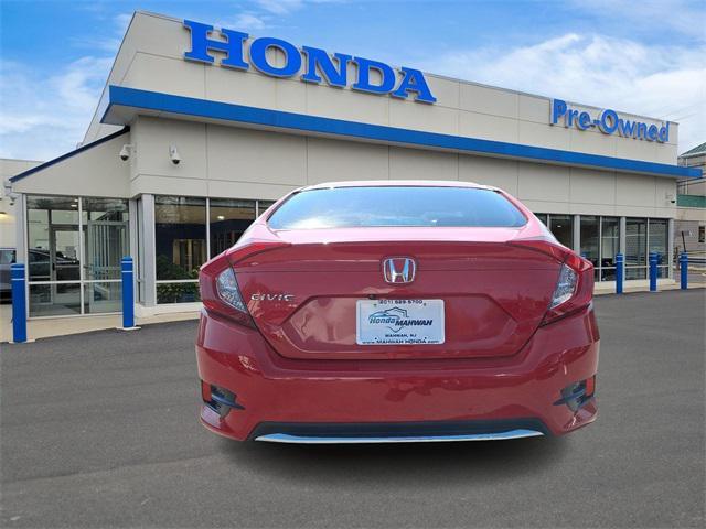 used 2019 Honda Civic car, priced at $12,495