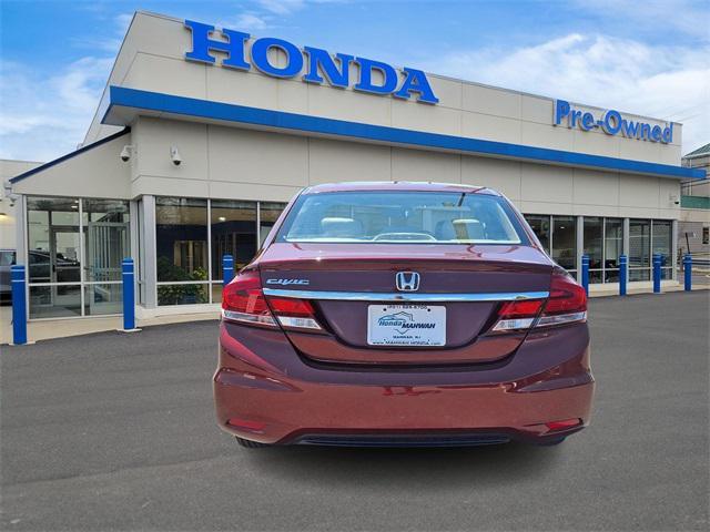 used 2015 Honda Civic car, priced at $11,940