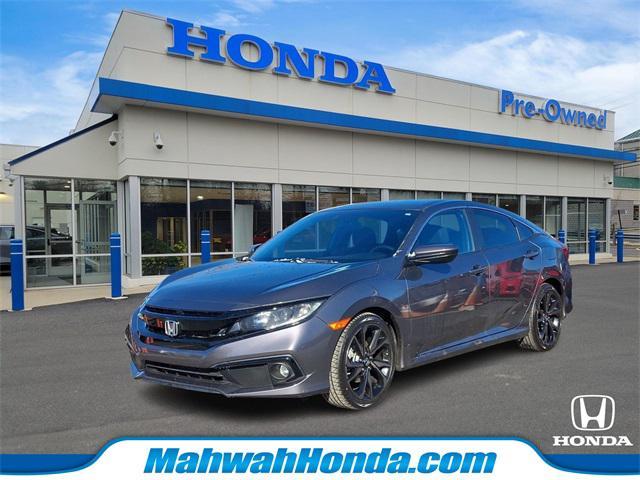 used 2020 Honda Civic car, priced at $17,500